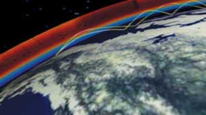 Отражение радиоволн от ионосферы и поверхности Земли